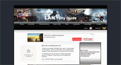 Desktop Screenshot of lanpartyguide.com